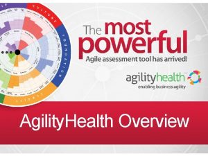 Agile health radar