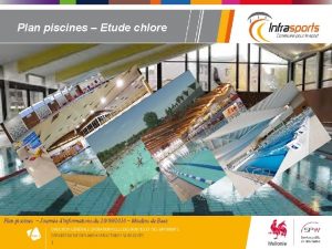 Plan piscines Etude chlore Plan piscines Journe dinformations