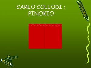 Carlo collodi pinokio