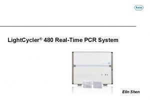Conventional pcr
