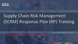 Supply chain management rp