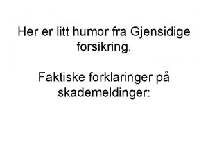 Bs gjensidige forsikring