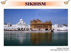 Sikhism origin