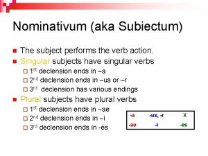 Subiectum Subiectum