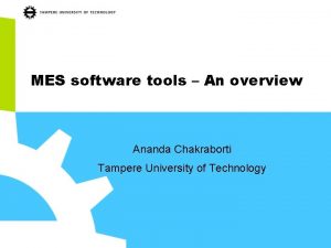 Open source mes software