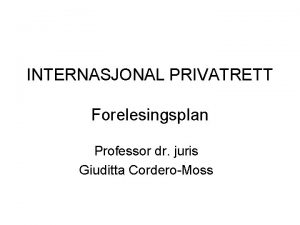 Internasjonal privatrett på formuerettens område