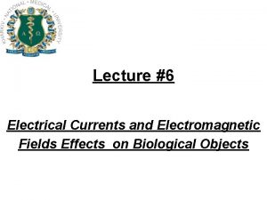 Electrical currents