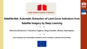 Italian National Institute of Statistics SatelliteNet Automatic Extraction