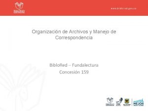 Manejo de correspondencia