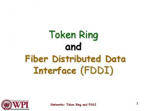 Token Ring and Fiber Distributed Data Interface FDDI