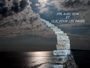 PPS AVEC SON ET CLIC POUR LES PAGES