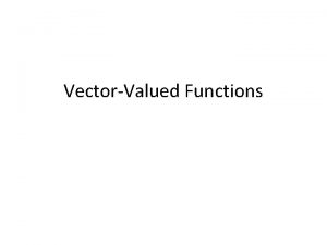 Find the domain of the vector valued function