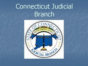 Connecticut judicial branch