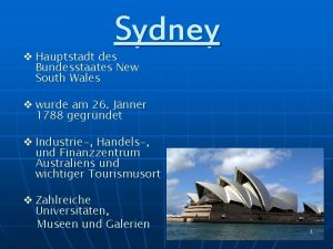 Geographische lage sydney