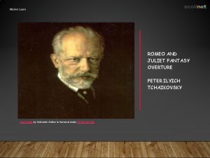 Tchaikovsky: romeo and juliet fantasy overture analysis