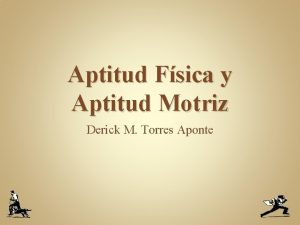 Aptitud motriz