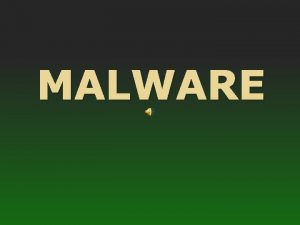 Wat is malware Wat is malware