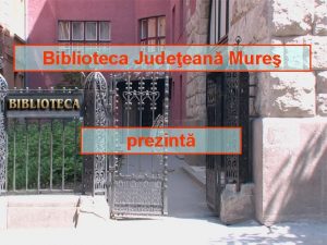 Biblioteca Judeean Mure prezint Frederik al IIIlea Regele