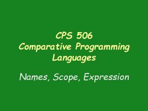Cps 506