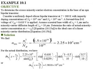 Emitter injection efficiency formula