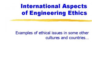 Examples of engineering ethics cases