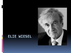 Where did elie wiesel teach