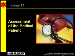 CHAPTER 11 Assessment of the Medical Patient Limmer