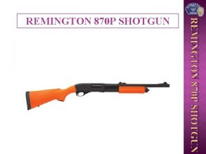 Remington 870 shotgun nomenclature