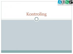 Kontroling