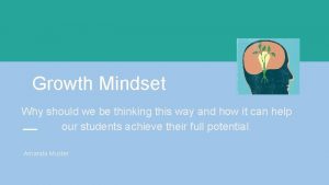 Growth mindset definition