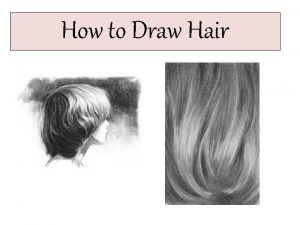 How to draw hair