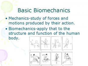 Force in biomechanics