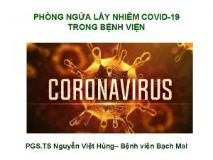 PHNG NGA L Y NHIM COVID19 TRONG BNH