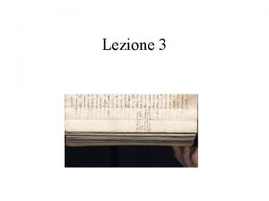 Lezione 3 Quando nasce Venezia 697 Giovanni Diacono