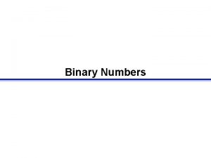 Binary bit pattern
