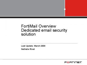 Forti mail