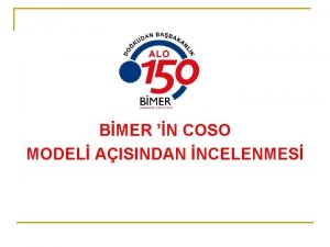 Coso modeli nedir Coso modeli nedir