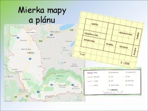 Mierka mapy 1:50000 Mierka mapy 1:50000