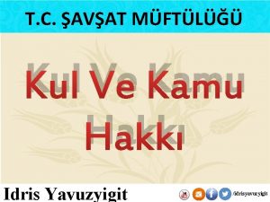 Kul hakkı Kul hakkı