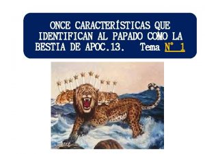 Apocalipsis 13:2-7