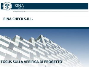 Rina check srl