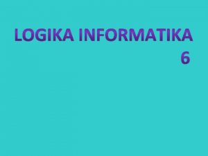 Logika relasional