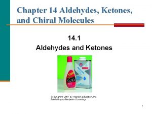 Aldehyde ketone test