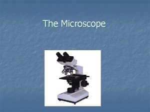 Microscope lesson plan objectives