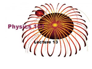 Physics 101 Lecture 13 Thermal Physics Thermodynamics Third
