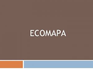 Ecomapa