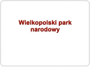 Logo parku wielkopolskiego