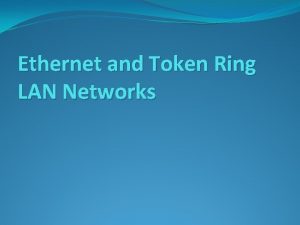 Token ring lan