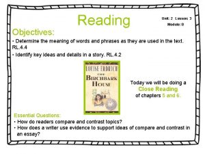 Guided reading lesson 3