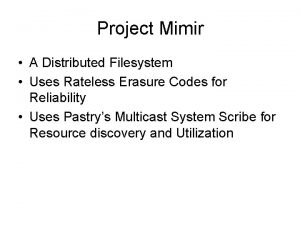 Projectmimir